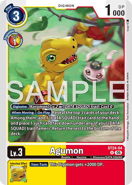 Agumon [ST24-04] [Starter Deck: Data Squad] | Anubis Games and Hobby