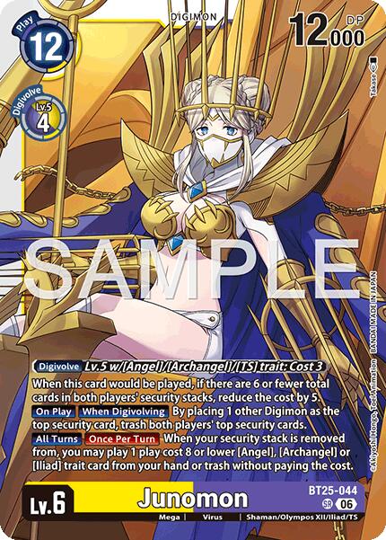 Junomon [BT25-044] [Dual Revolution] | Anubis Games and Hobby