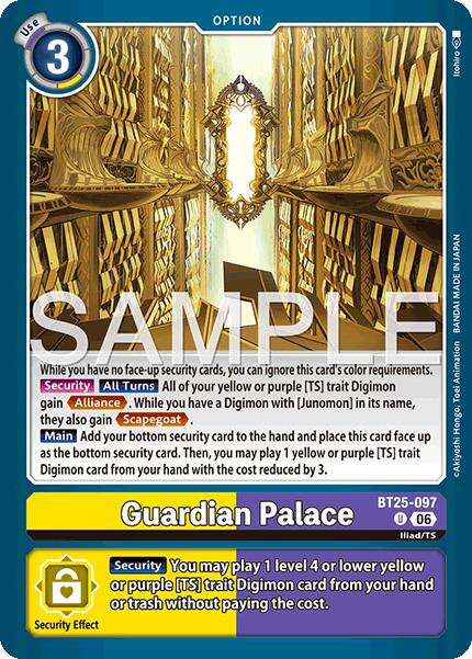 Guardian Palace [BT25-097] [Dual Revolution] | Anubis Games and Hobby