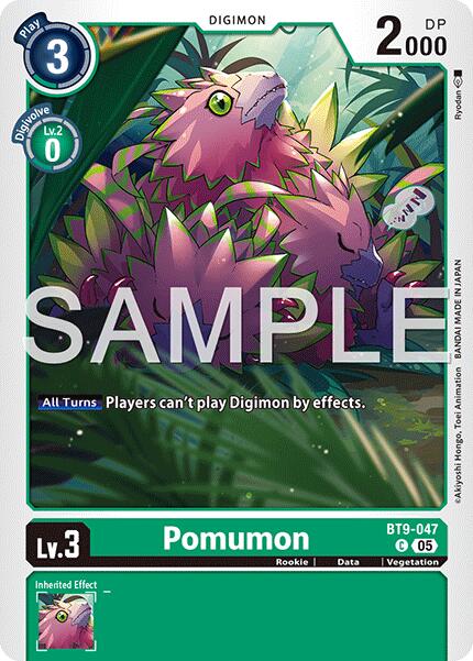 Pomumon [BT9-047] (Foil Reprint) [Advanced Booster Digimon Generation] | Anubis Games and Hobby