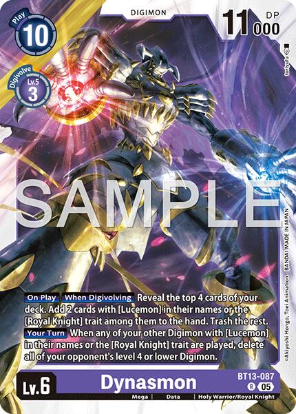 Dynasmon [BT13-087] (Reprint) [Advanced Booster Digimon Generation] | Anubis Games and Hobby