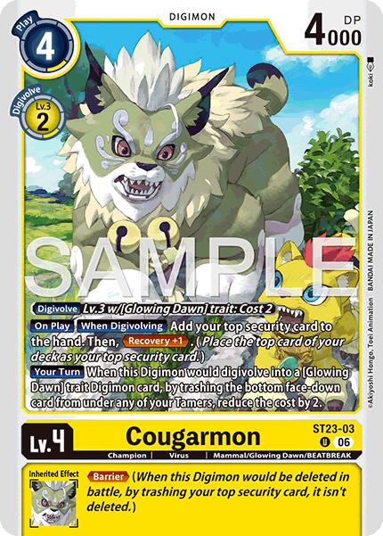 Cougarmon [ST23-03] [Starter Deck: Beatbreak] | Anubis Games and Hobby