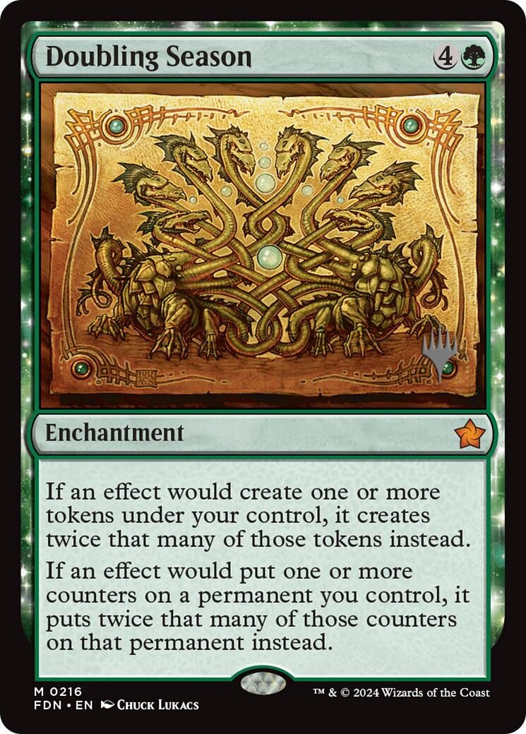 Doubling Season [Foundations Promos] | Anubis Games and Hobby