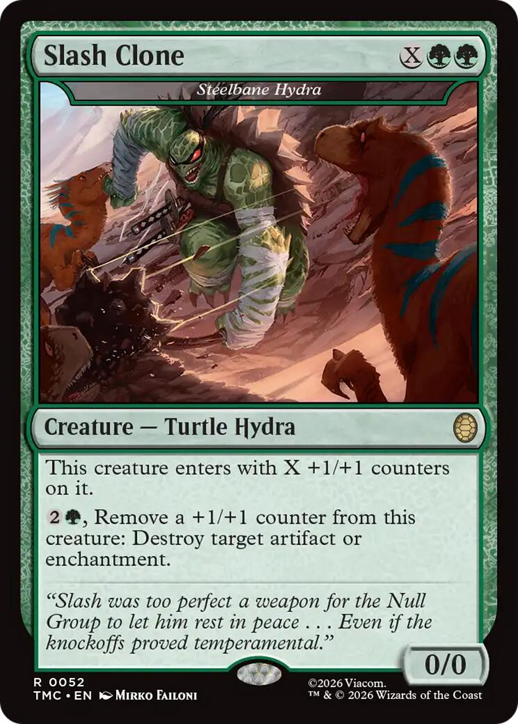 Slash Clone - Steelbane Hydra [Teenage Mutant Ninja Turtles Commander] | Anubis Games and Hobby