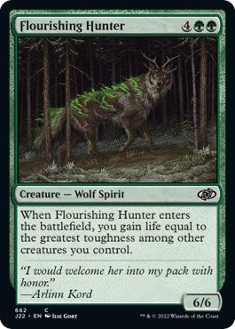 Flourishing Hunter [Jumpstart 2022] | Anubis Games and Hobby