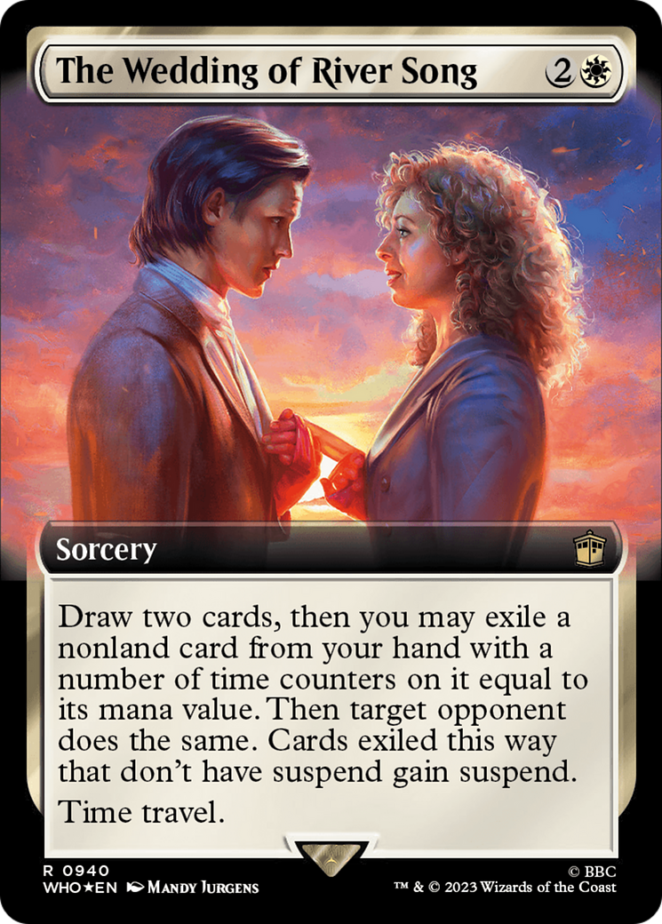 The Wedding of River Song (Extended Art) (Surge Foil) [Doctor Who] | Anubis Games and Hobby
