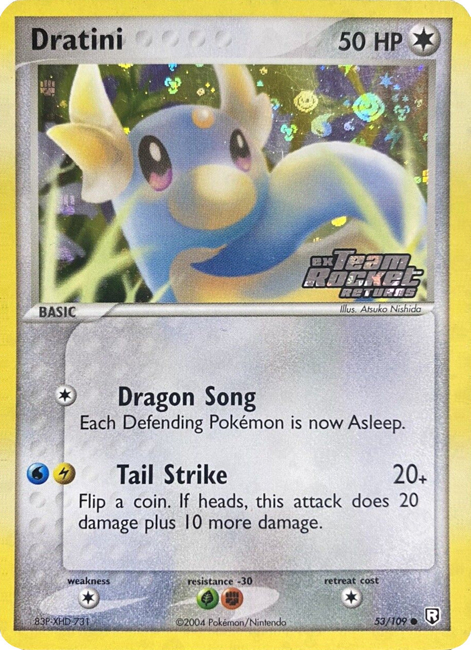 Dratini (53/109) (Stamped) [EX: Team Rocket Returns] | Anubis Games and Hobby