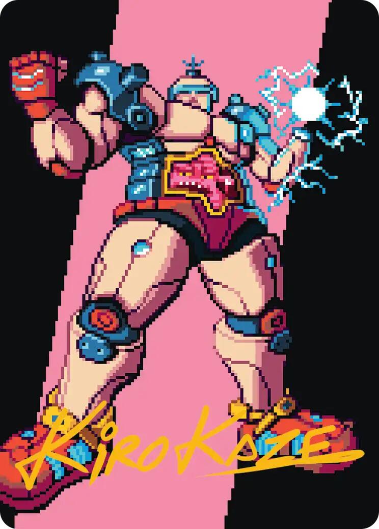 Krang, the All-Powerful Art Card (Gold-Stamped Signature) [Teenage Mutant Ninja Turtles Art Series] | Anubis Games and Hobby