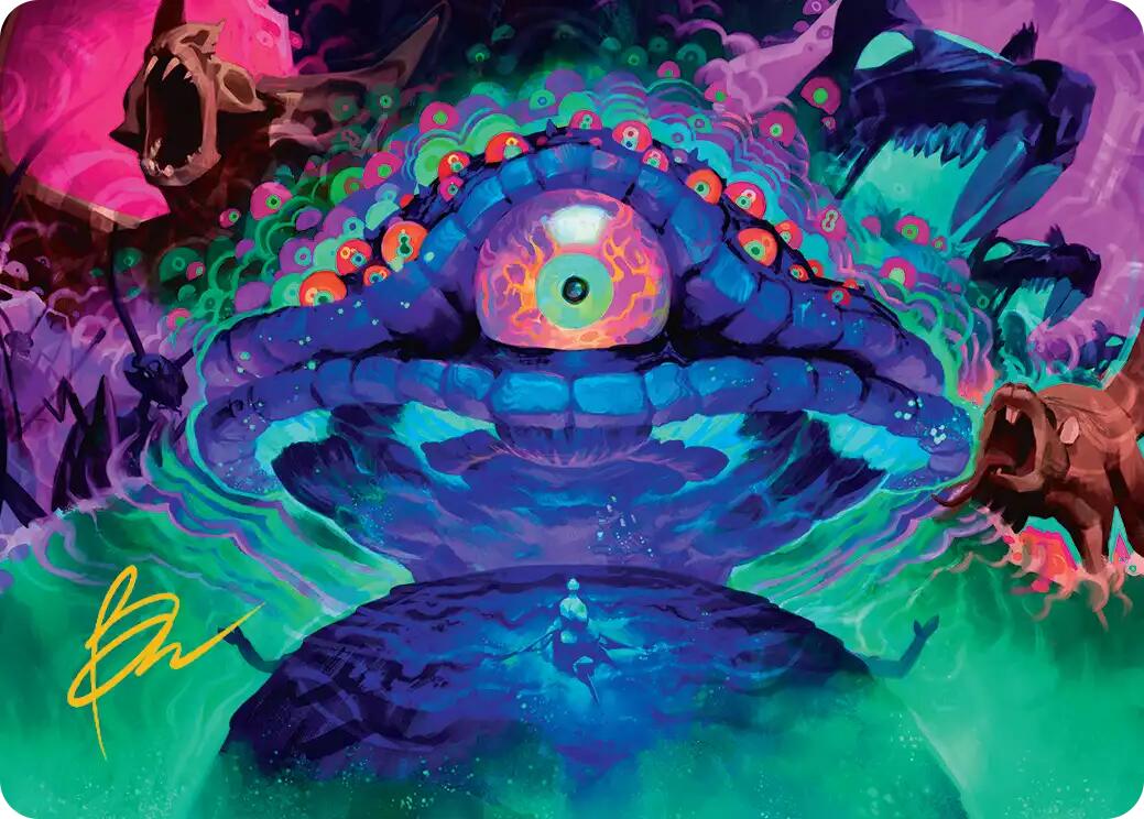 Humongous Fungus Art Card (Gold-Stamped Signature) [Teenage Mutant Ninja Turtles Art Series] | Anubis Games and Hobby