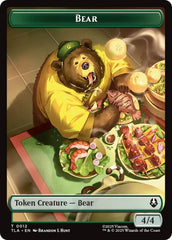 Ally (0006) // Bear Double-Sided Tokens [Avatar: The Last Airbender Tokens] | Anubis Games and Hobby