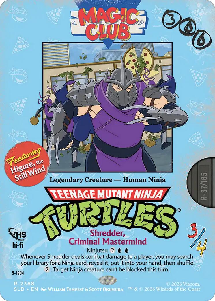 Shredder, Criminal Mastermind - Higure, the Still Wind [Secret Lair Drop Series] | Anubis Games and Hobby
