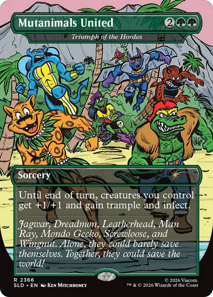 Mutanimals United - Triumph of the Hordes [Secret Lair Drop Series] | Anubis Games and Hobby