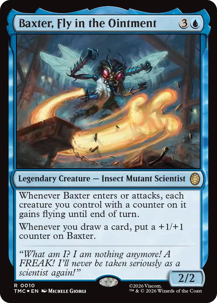 Baxter, Fly in the Ointment (Surge Foil) [Teenage Mutant Ninja Turtles Commander] | Anubis Games and Hobby