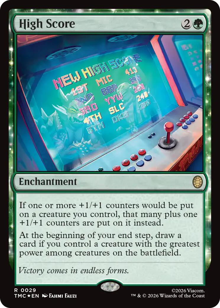High Score (Surge Foil) [Teenage Mutant Ninja Turtles Commander] | Anubis Games and Hobby