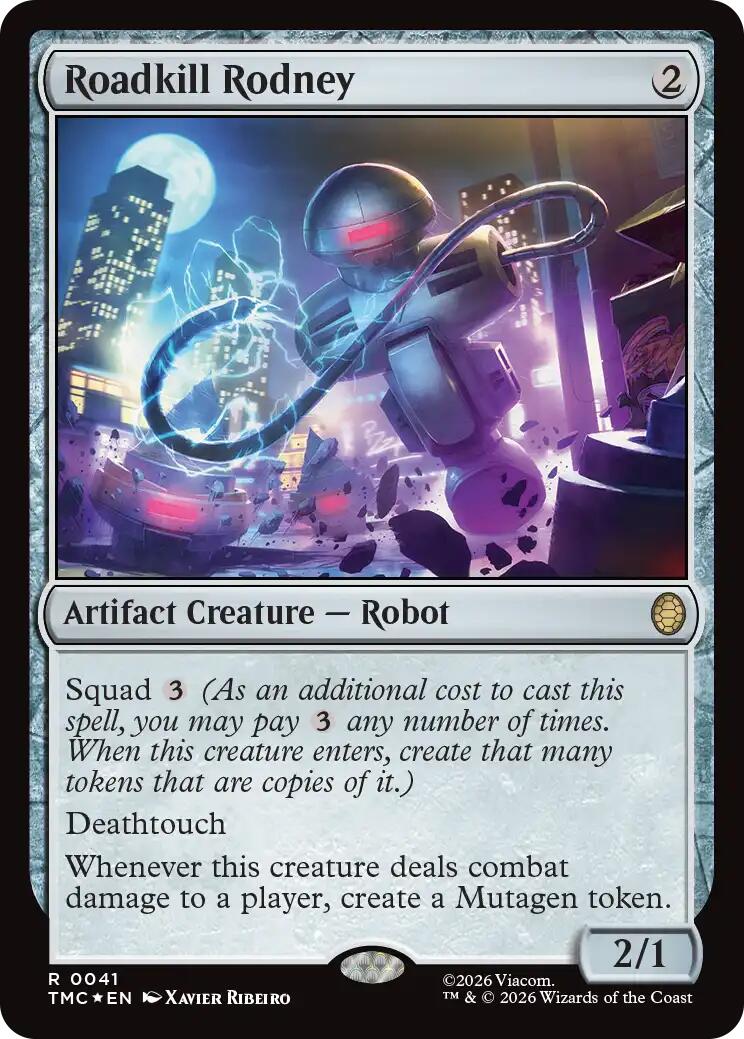 Roadkill Rodney (Surge Foil) [Teenage Mutant Ninja Turtles Commander] | Anubis Games and Hobby
