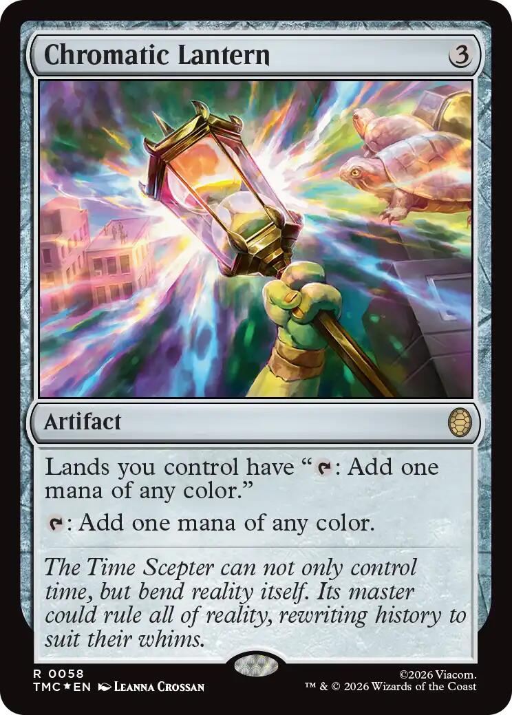 Chromatic Lantern (Surge Foil) [Teenage Mutant Ninja Turtles Commander] | Anubis Games and Hobby