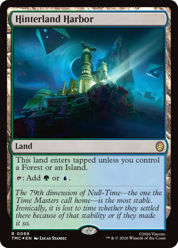 Hinterland Harbor (Surge Foil) [Teenage Mutant Ninja Turtles Commander] | Anubis Games and Hobby