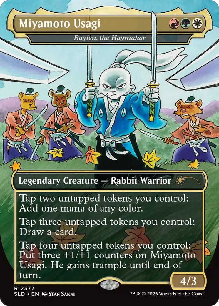 Miyamoto Usagi - Baylen, the Haymaker [Secret Lair Drop Series] | Anubis Games and Hobby