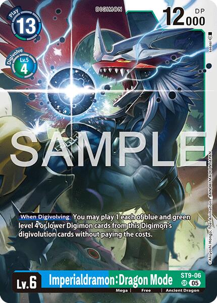 Imperialdramon: Dragon Mode [ST9-06] (Reprint) [Advanced Booster Digimon Generation] | Anubis Games and Hobby