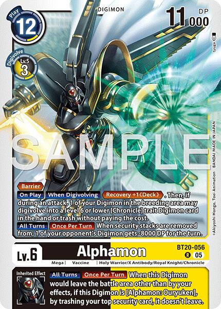 Alphamon [BT20-056] (Reprint) [Advanced Booster Digimon Generation] | Anubis Games and Hobby