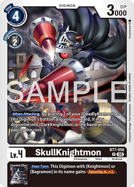 SkullKnightmon [BT7-058] (Reprint) [Advanced Booster Digimon Generation] | Anubis Games and Hobby