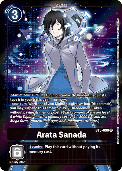 Arata Sanada [BT5-090] (Buy-A-Box Promo) [Battle of Omni Promos] | Anubis Games and Hobby