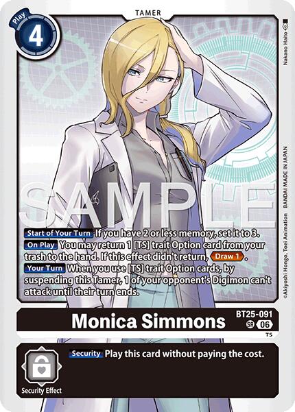 Monica Simmons [BT25-091] [Dual Revolution] | Anubis Games and Hobby