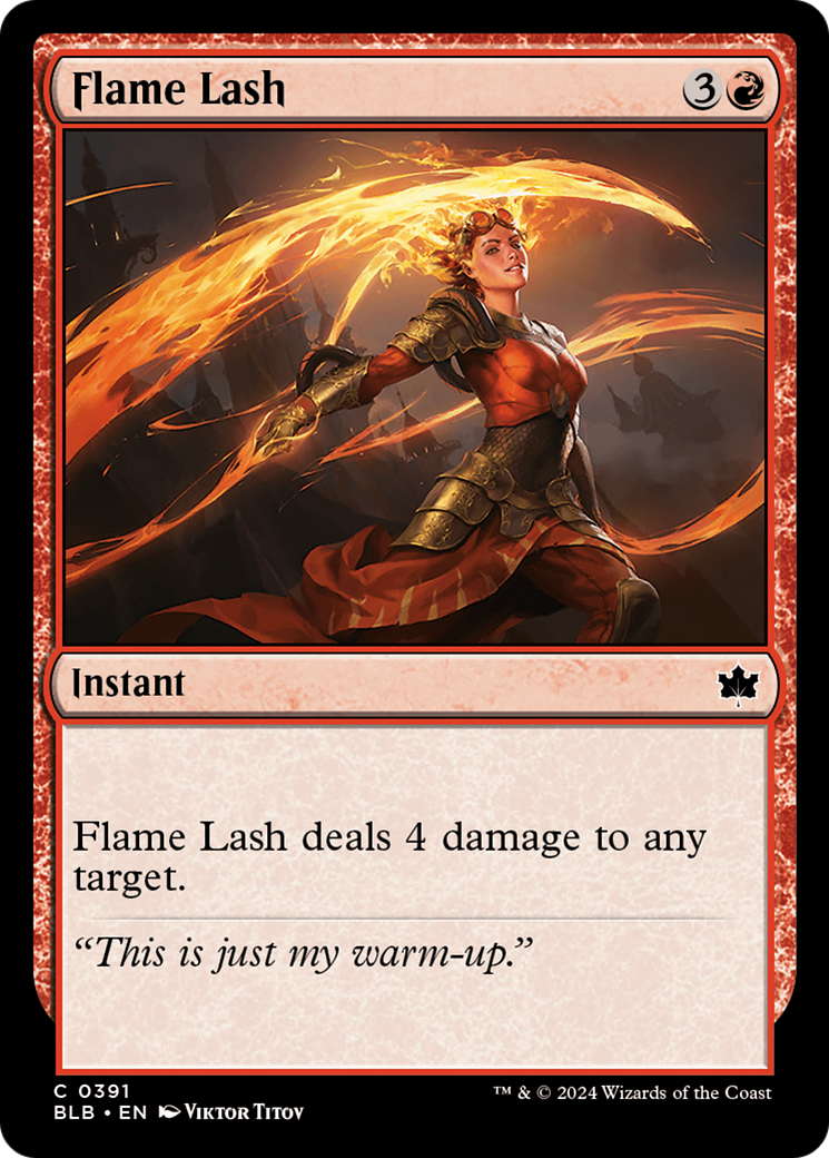 Flame Lash [Bloomburrow] | Anubis Games and Hobby