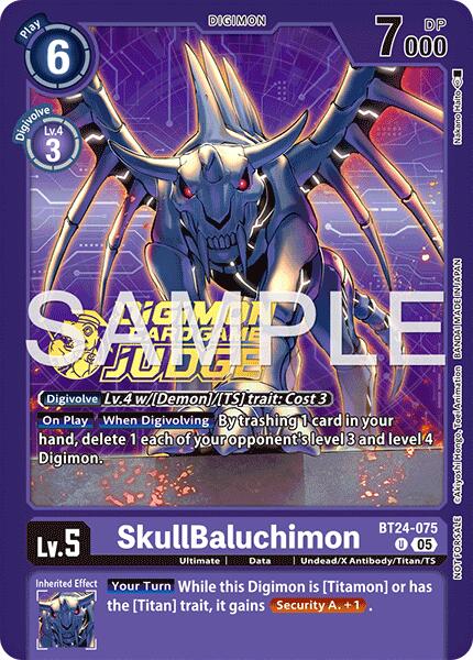 SkullBaluchimon [BT24-075] (Judge Pack 9) [Time Stranger] | Anubis Games and Hobby