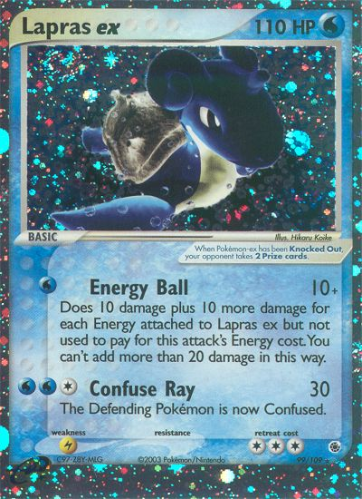 Lapras ex (99/109) [EX: Ruby & Sapphire] | Anubis Games and Hobby