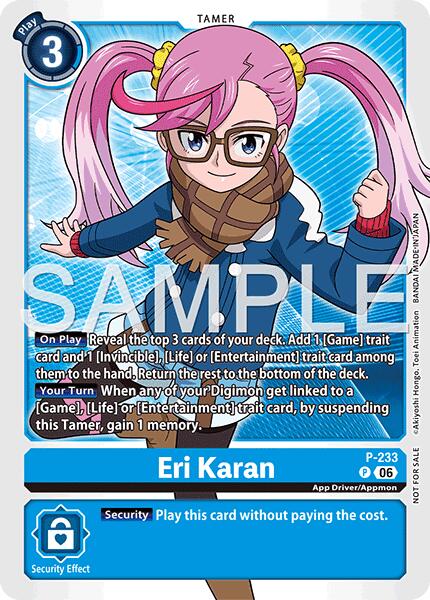 Eri Karan [P-233] (Store Tournament 2026 Vol. 2 Participation Pack) [Promotional Cards] | Anubis Games and Hobby