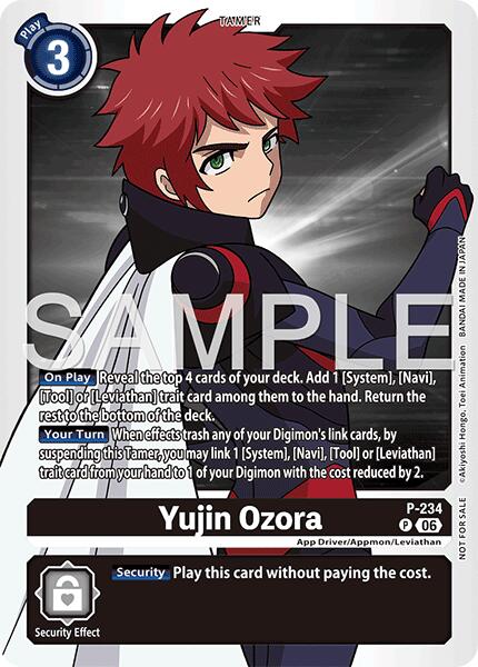 Yujin Ozora [P-234] (Store Tournament 2026 Vol. 2 Participation Pack) [Promotional Cards] | Anubis Games and Hobby