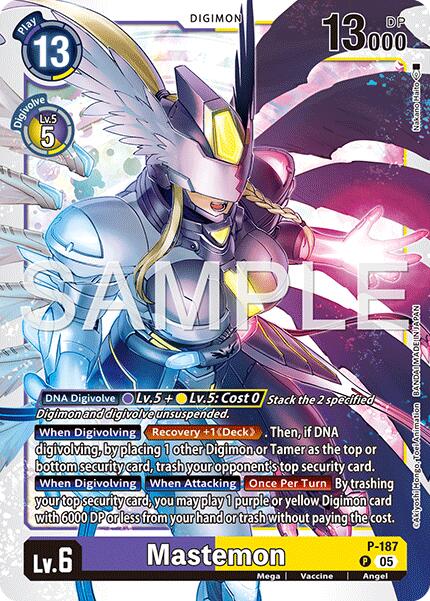 Mastemon [P-187] (Reprint) [Advanced Booster Digimon Generation] | Anubis Games and Hobby