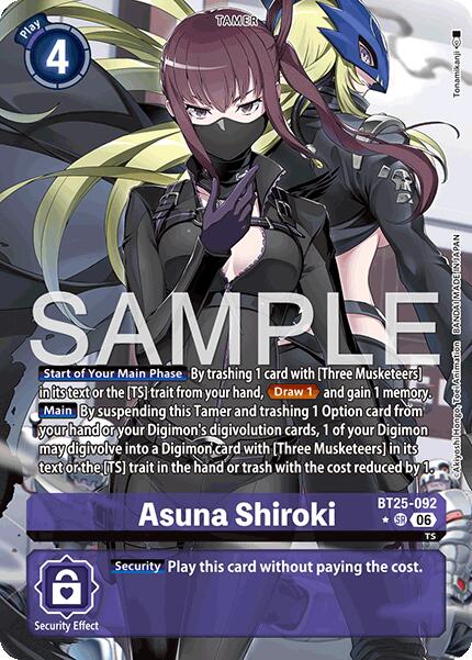 Asuna Shiroki [BT25-092] (Alternate Art) [Dual Revolution] | Anubis Games and Hobby