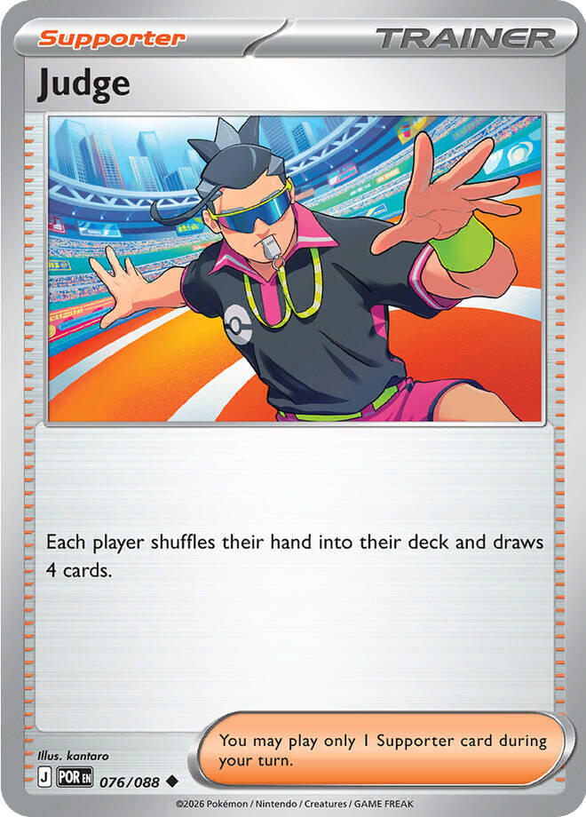 Judge (076/088) [Mega Evolution: Perfect Order] | Anubis Games and Hobby
