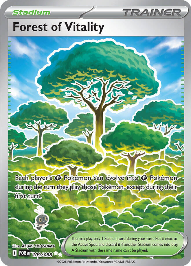 Forest of Vitality (109/088) [Mega Evolution: Perfect Order] | Anubis Games and Hobby
