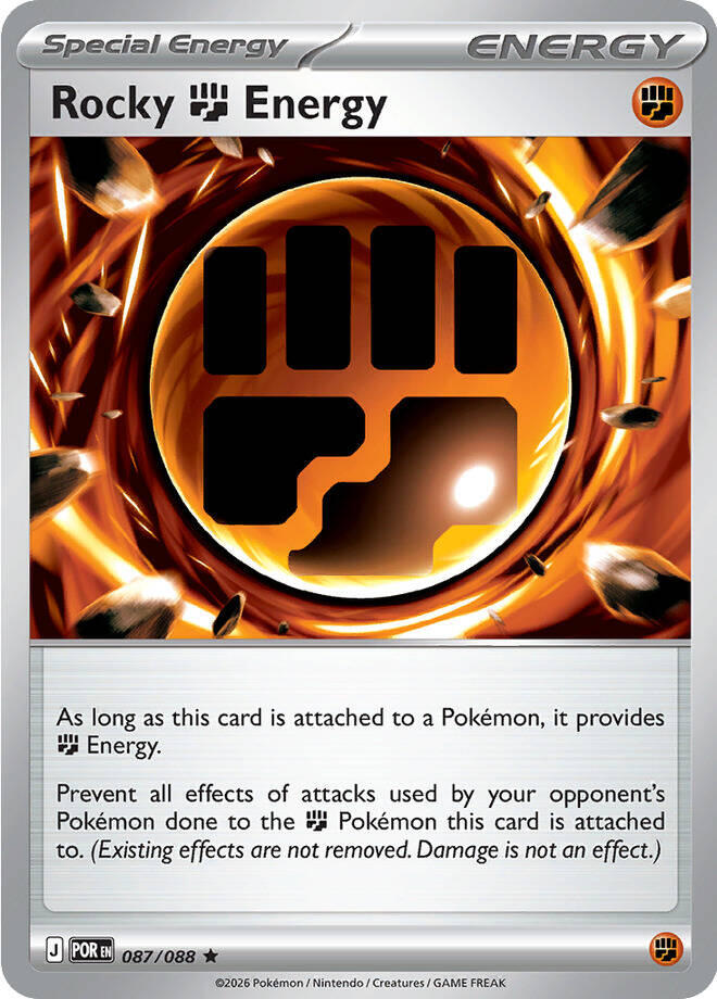 Rocky Fighting Energy (087/088) [Mega Evolution: Perfect Order] | Anubis Games and Hobby