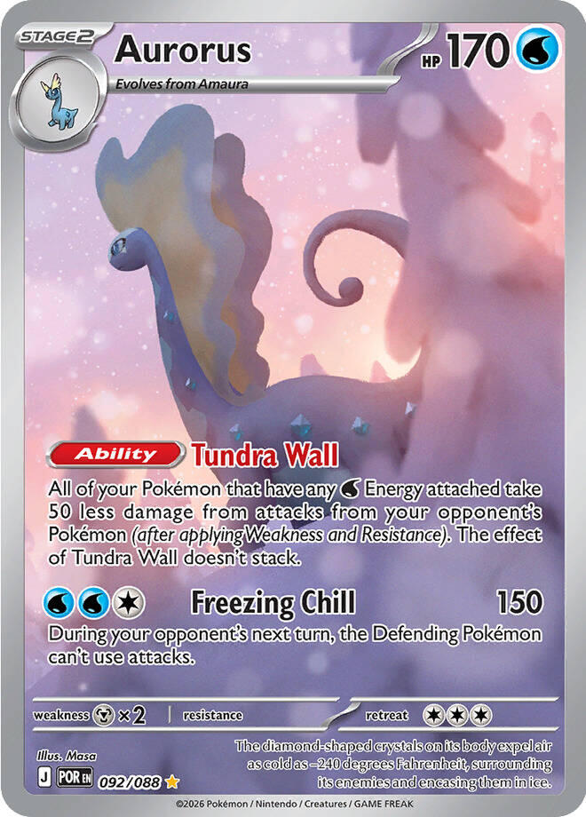 Aurorus (092/088) [Mega Evolution: Perfect Order] | Anubis Games and Hobby