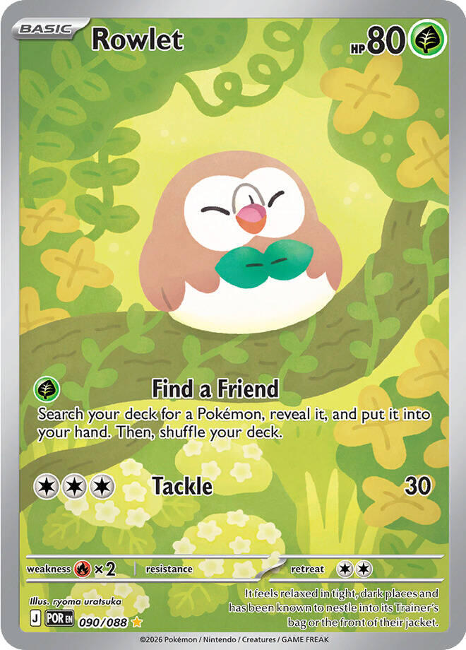 Rowlet (090/088) [Mega Evolution: Perfect Order] | Anubis Games and Hobby