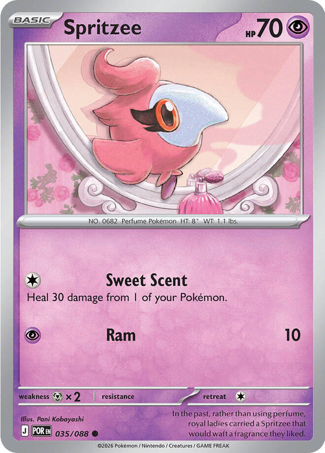 Spritzee (035/088) [Mega Evolution: Perfect Order] | Anubis Games and Hobby