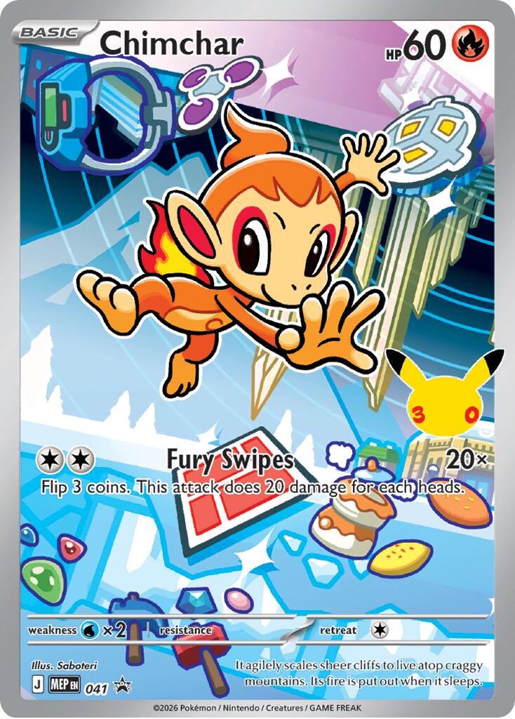 Chimchar (041) [Mega Evolution Promo] | Anubis Games and Hobby