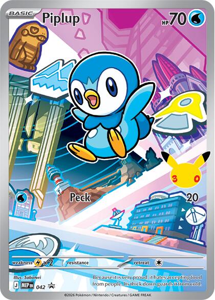 Piplup (042) [Mega Evolution Promo] | Anubis Games and Hobby