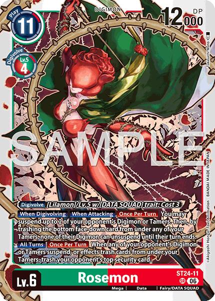 Rosemon [ST24-11] [Starter Deck: Data Squad] | Anubis Games and Hobby