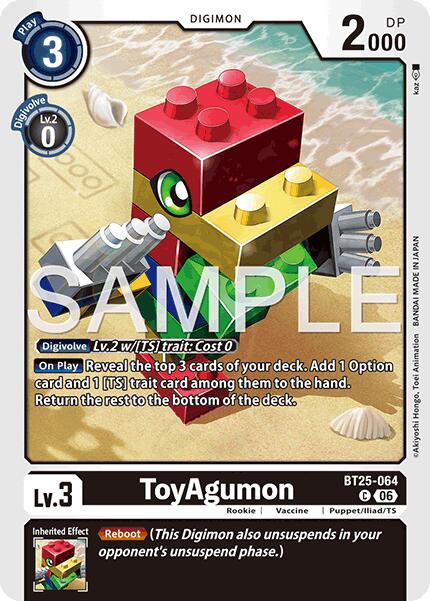 ToyAgumon [BT25-064] [Dual Revolution] | Anubis Games and Hobby