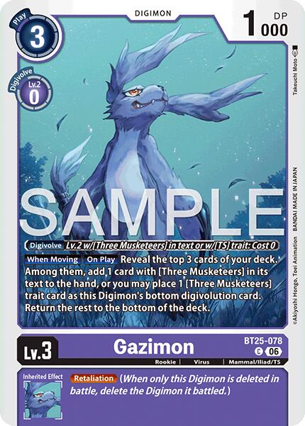 Gazimon [BT25-078] [Dual Revolution] | Anubis Games and Hobby