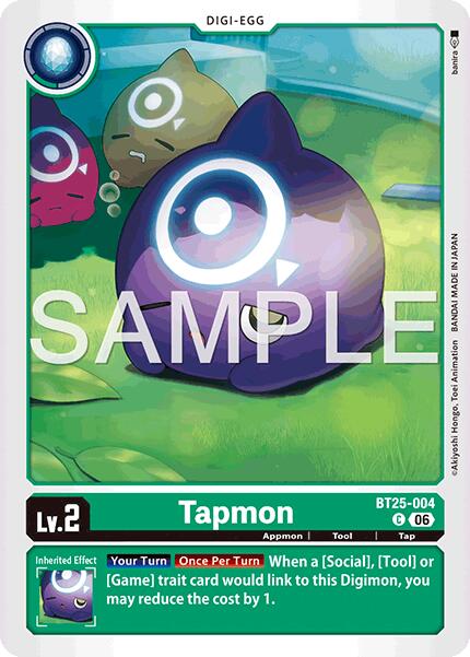 Tapmon [BT25-004] [Dual Revolution] | Anubis Games and Hobby