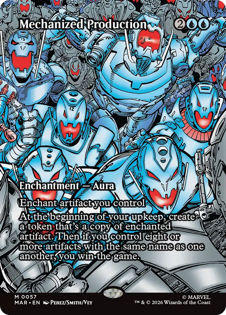 Mechanized Production (Borderless) [Marvel Universe: Eternal-Legal] | Anubis Games and Hobby