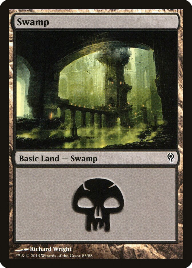 Swamp (83) [Duel Decks: Jace vs. Vraska] | Anubis Games and Hobby