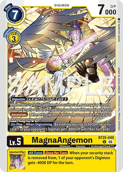 MagnaAngemon [BT25-040] [Dual Revolution] | Anubis Games and Hobby