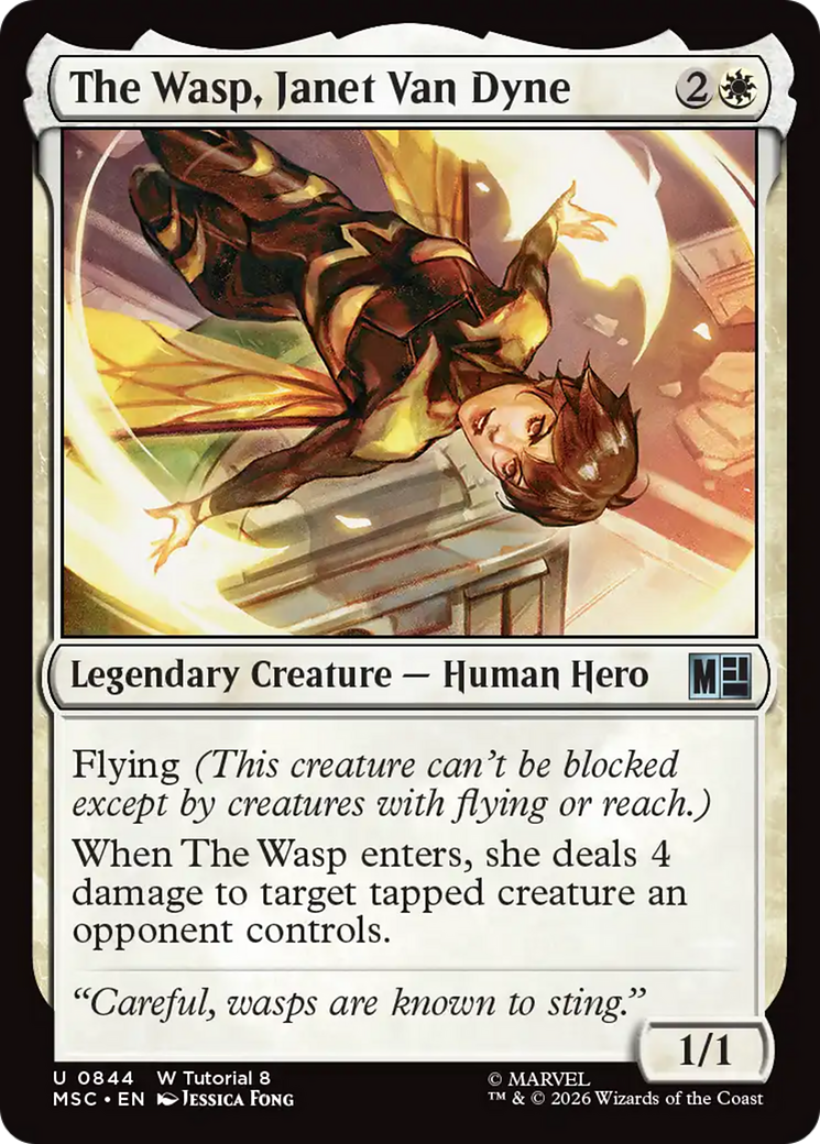The Wasp, Janet Van Dyne [Marvel Super Heroes Commander] | Anubis Games and Hobby
